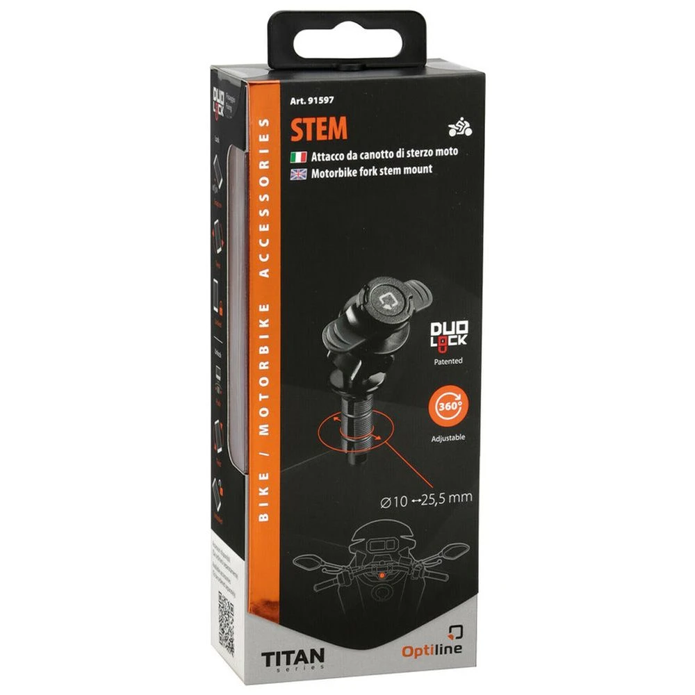 Optiline Opti-Stem Pro Titan Handlebar Mount 6 Optiline Opti-Stem Pro Titan Handlebar Mount - Afbeelding 6