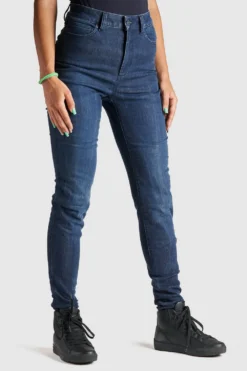Pando Moto Kusari Cor 02 Women Motorcycle Jeans Skinny-Fit Cordura -Motorfietsuitrusting Winkel pando moto kusari cor 02 women motorcycle jeans skinny fit cordura 2