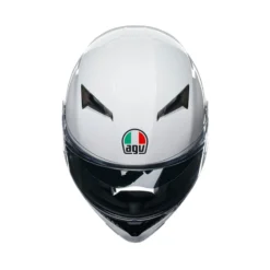 Agv K3 E2206 Mplk Mono Seta Wit 014 Integraalhelm -Motorfietsuitrusting Winkel product foto 1 9 9