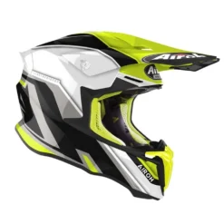 Airoh Twist 2.0 Shaken Geel Offroad Helm
