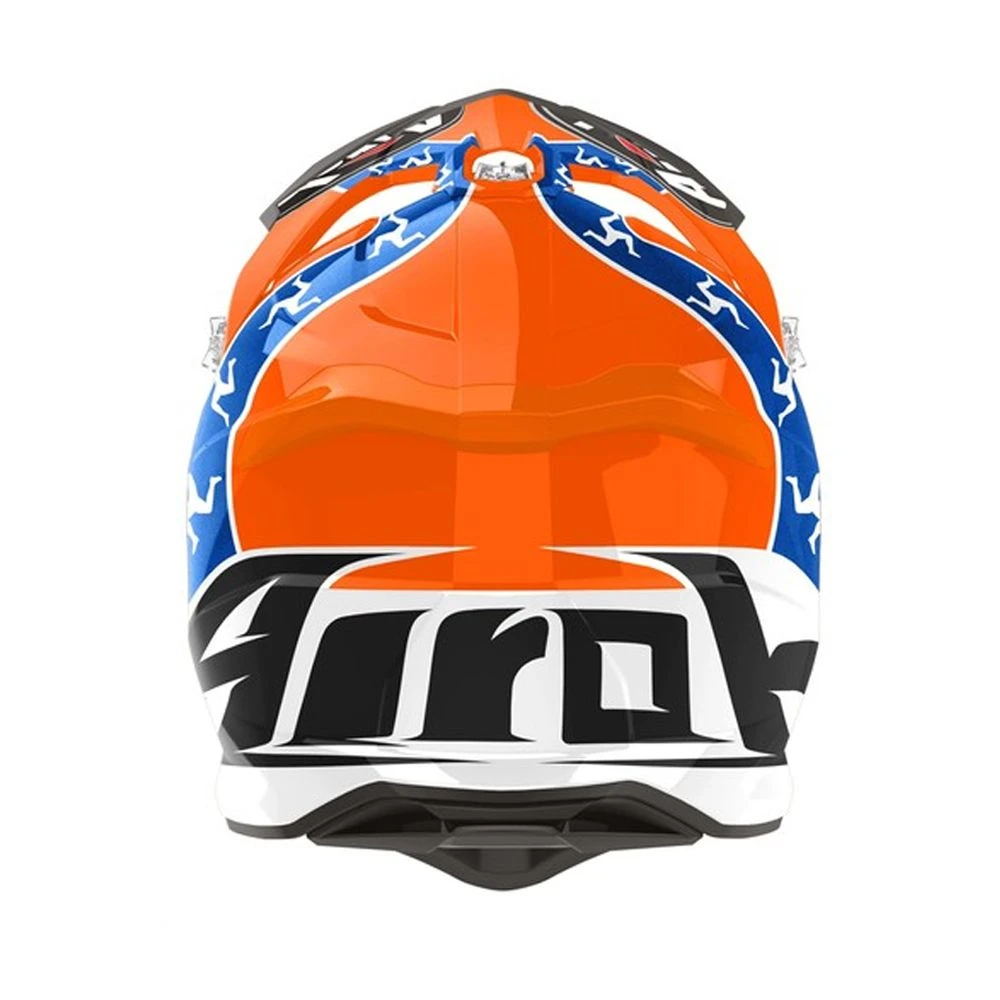 Airoh Strycker Hazzard Glans Offroad Helm 1 Airoh Strycker Hazzard Glans Offroad Helm