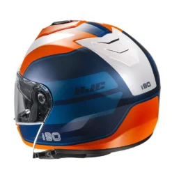 HJC I90 Wasco Blauw Oranje Systeemhelm -Motorfietsuitrusting Winkel product foto 6 5 1