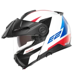 Schuberth E2 Defender Wit Blauw Systeemhelm 7 Schuberth E2 Defender Wit Blauw Systeemhelm -Motorfietsuitrusting Winkel product foto 6 7 1