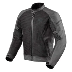 REV'IT! Jacket Torque 2 H2O Black Grey