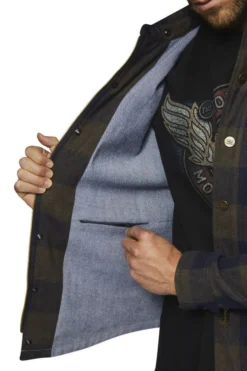 ROKKER Denver Rider Army Green -Motorfietsuitrusting Winkel rokker denver rider army green 4