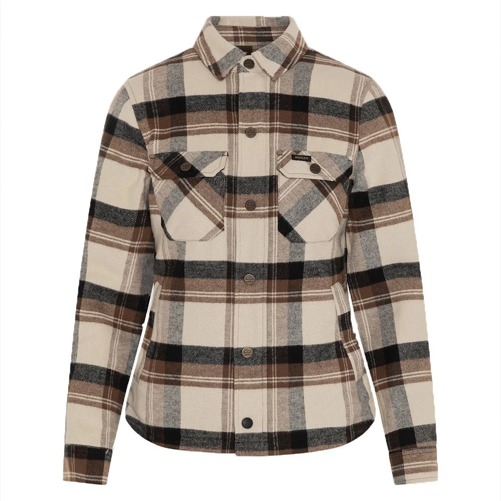 ROKKER Maddison Rider Shirt Lady Brown Offwhite 4 ROKKER Maddison Rider Shirt Lady Brown Offwhite - Afbeelding 4