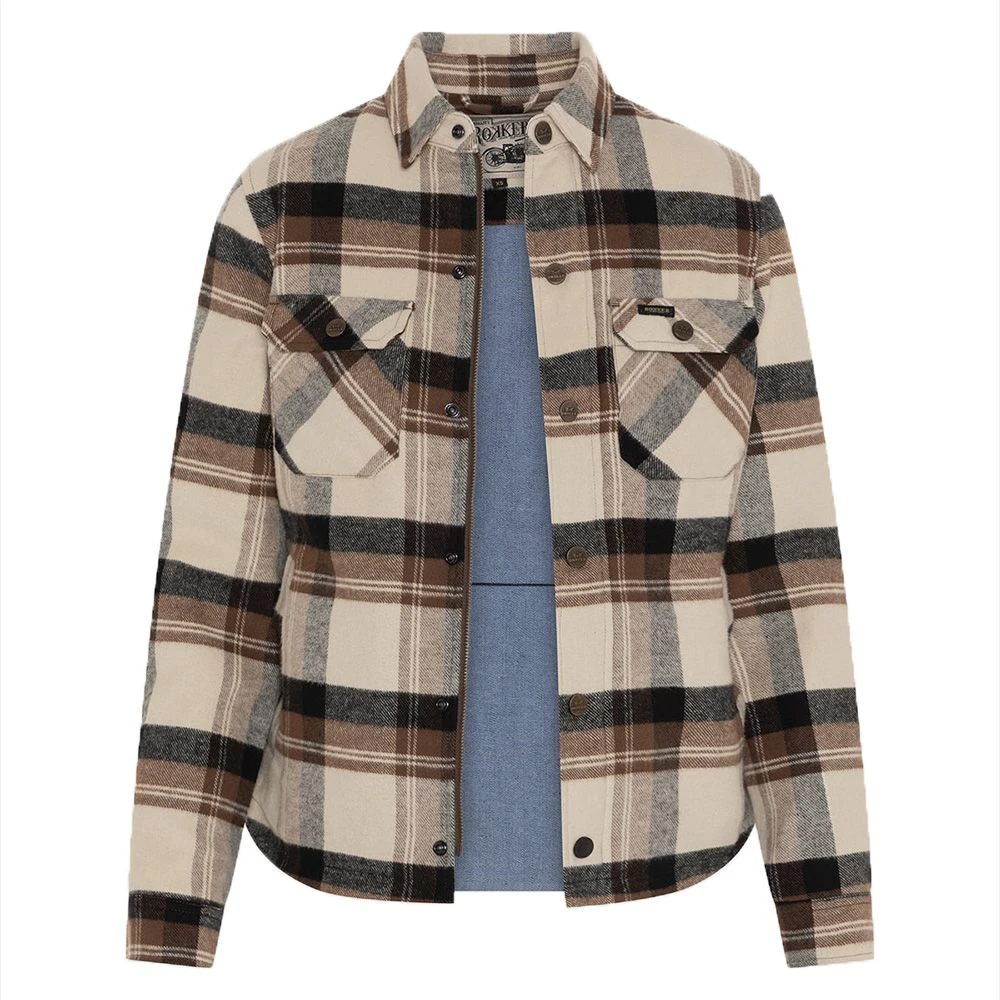 ROKKER Maddison Rider Shirt Lady Brown Offwhite 1 ROKKER Maddison Rider Shirt Lady Brown Offwhite