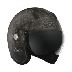 ROOF Bamboo Zwart Mat Jet Helm 7 ROOF Bamboo Zwart Mat Jet Helm -Motorfietsuitrusting Winkel roof bamboo black mat 4