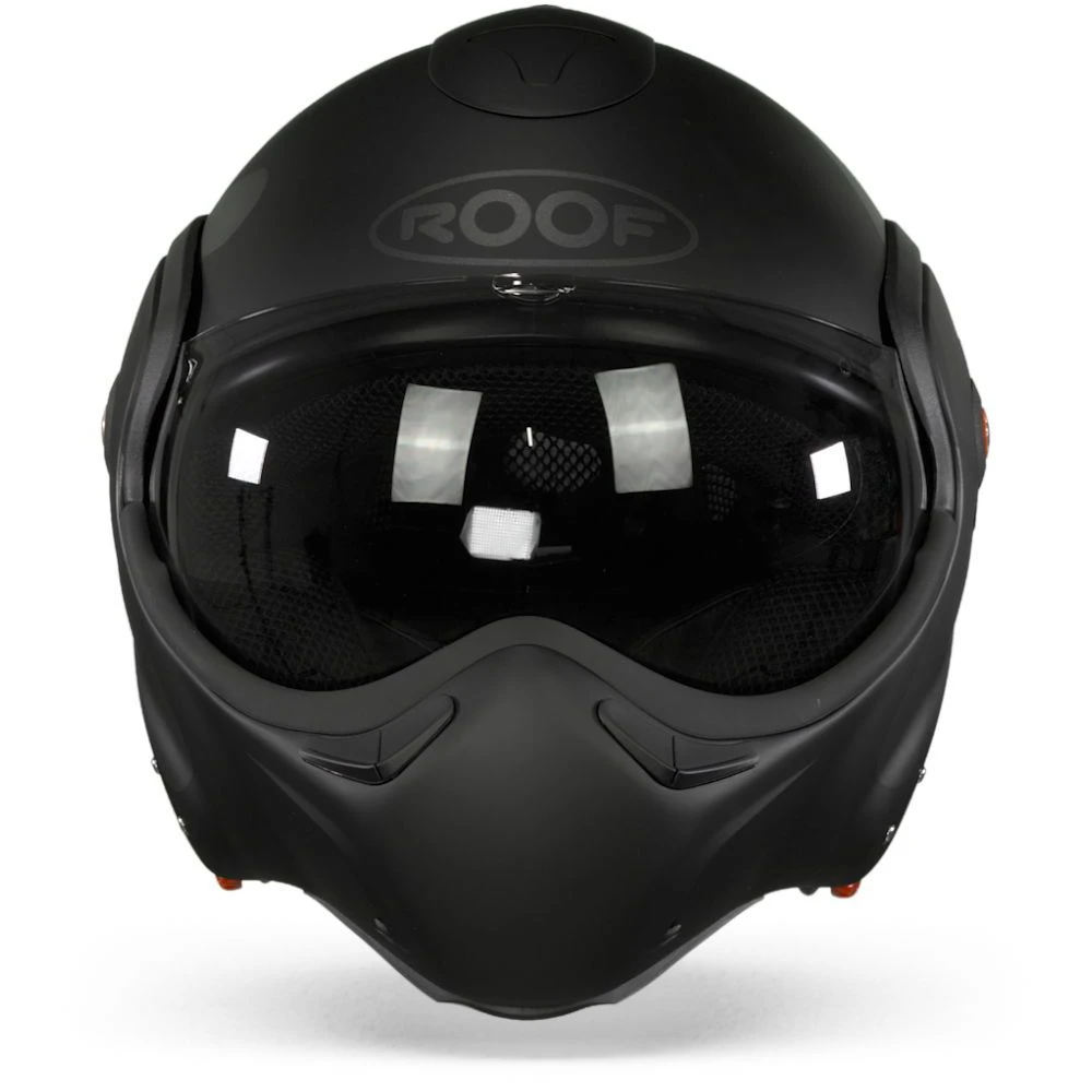 ROOF BoXXer Twin Mat Zwart Graphite Systeemhelm 3 ROOF BoXXer Twin Mat Zwart Graphite Systeemhelm - Afbeelding 3