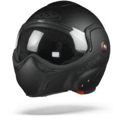 ROOF BoXXer Uni Mat Zwart Systeemhelm 7 ROOF BoXXer Uni Mat Zwart Systeemhelm -Motorfietsuitrusting Winkel roofboxxerunimatteblack.04 1