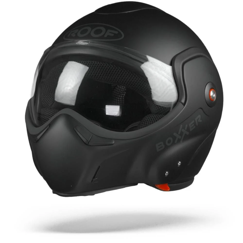 ROOF BoXXer Uni Mat Zwart Systeemhelm 3 ROOF BoXXer Uni Mat Zwart Systeemhelm - Afbeelding 3