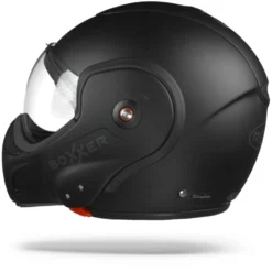 ROOF BoXXer Zwart Shadow Limited Edition Systeemhelm -Motorfietsuitrusting Winkel roofboxxerunimatteblack.11 1