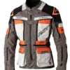 RST Adventure-Xtreme Race Dept Ce Mens Textile Jacket Dark Grey Grey Orange
