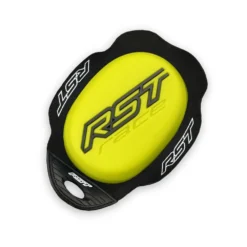 RST TPU Standard Knee Sliders With Puller Fluo Yellow -Motorfietsuitrusting Winkel rst tpu standard knee sliders with puller fluo yellow 1