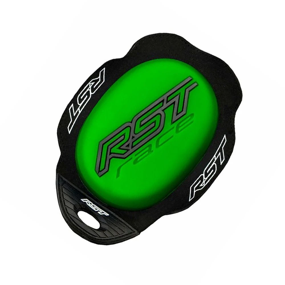 RST TPU Standard Knee Sliders With Puller Neon Green 2 RST TPU Standard Knee Sliders With Puller Neon Green - Afbeelding 2