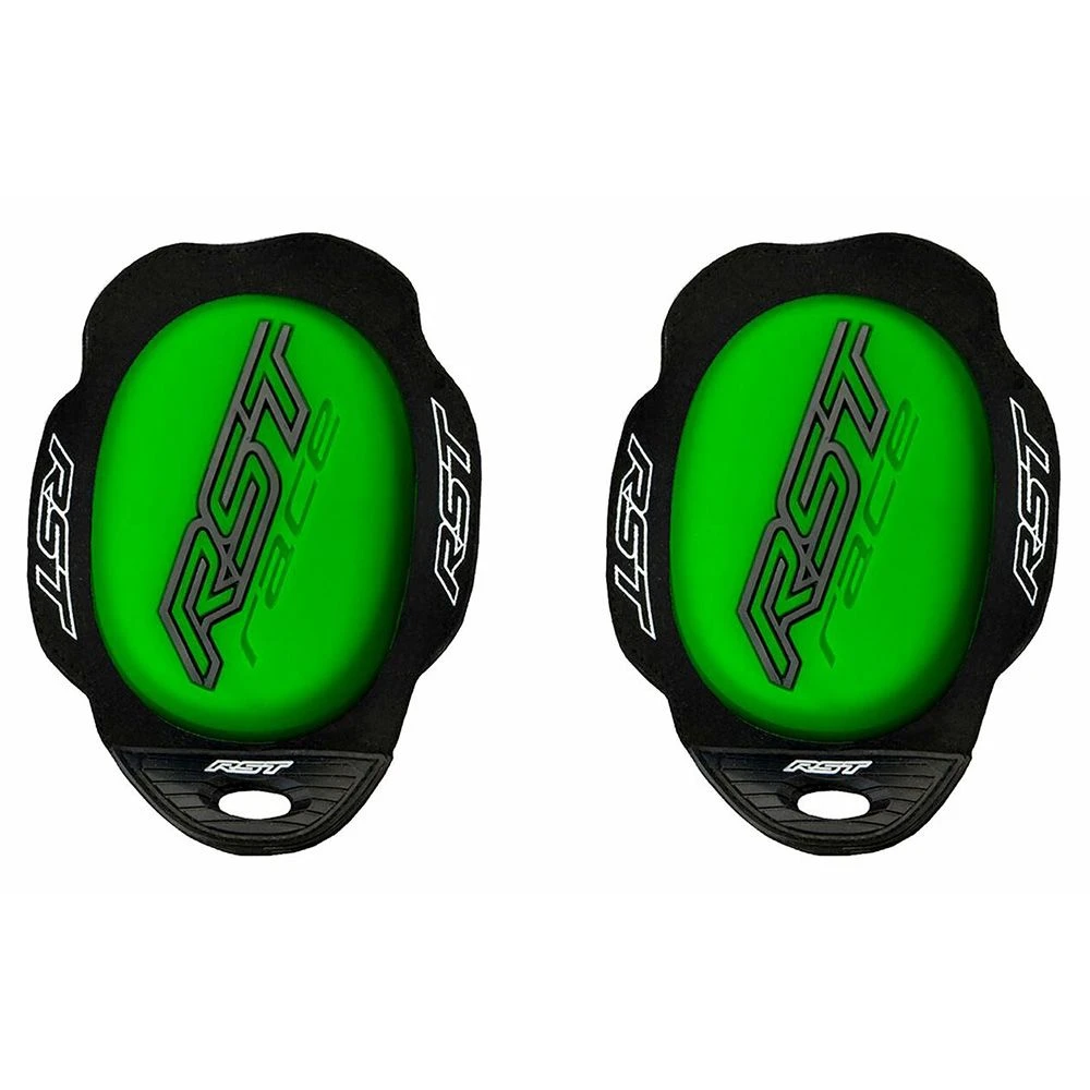 RST TPU Standard Knee Sliders With Puller Neon Green 3 RST TPU Standard Knee Sliders With Puller Neon Green - Afbeelding 3