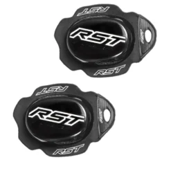 RST Wet Standard Knee Sliders With Puller Black White