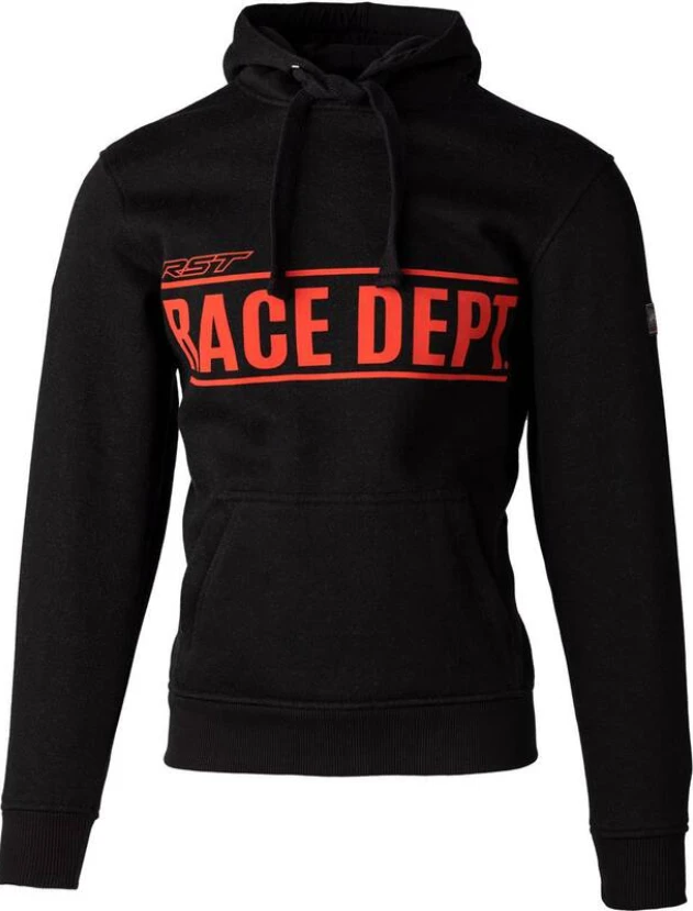 RST Pullover Race Dept Ce Mens Textile Hoodie Black 2 RST Pullover Race Dept Ce Mens Textile Hoodie Black - Afbeelding 2