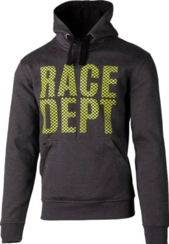 RST Pullover Race Dept Ce Mens Textile Hoodie Grey
