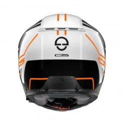 Schuberth C5 Master Wit Oranje Systeemhelm -Motorfietsuitrusting Winkel schuberth c5 master white orange 1