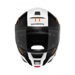 Schuberth C5 Master Wit Oranje Systeemhelm
