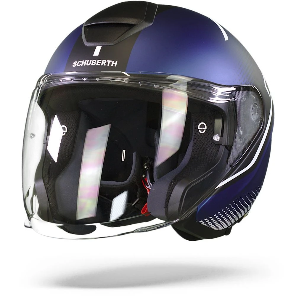 Schuberth M1 Pro Mercury Blauw Wit Jethelm 3 Schuberth M1 Pro Mercury Blauw Wit Jethelm - Afbeelding 3