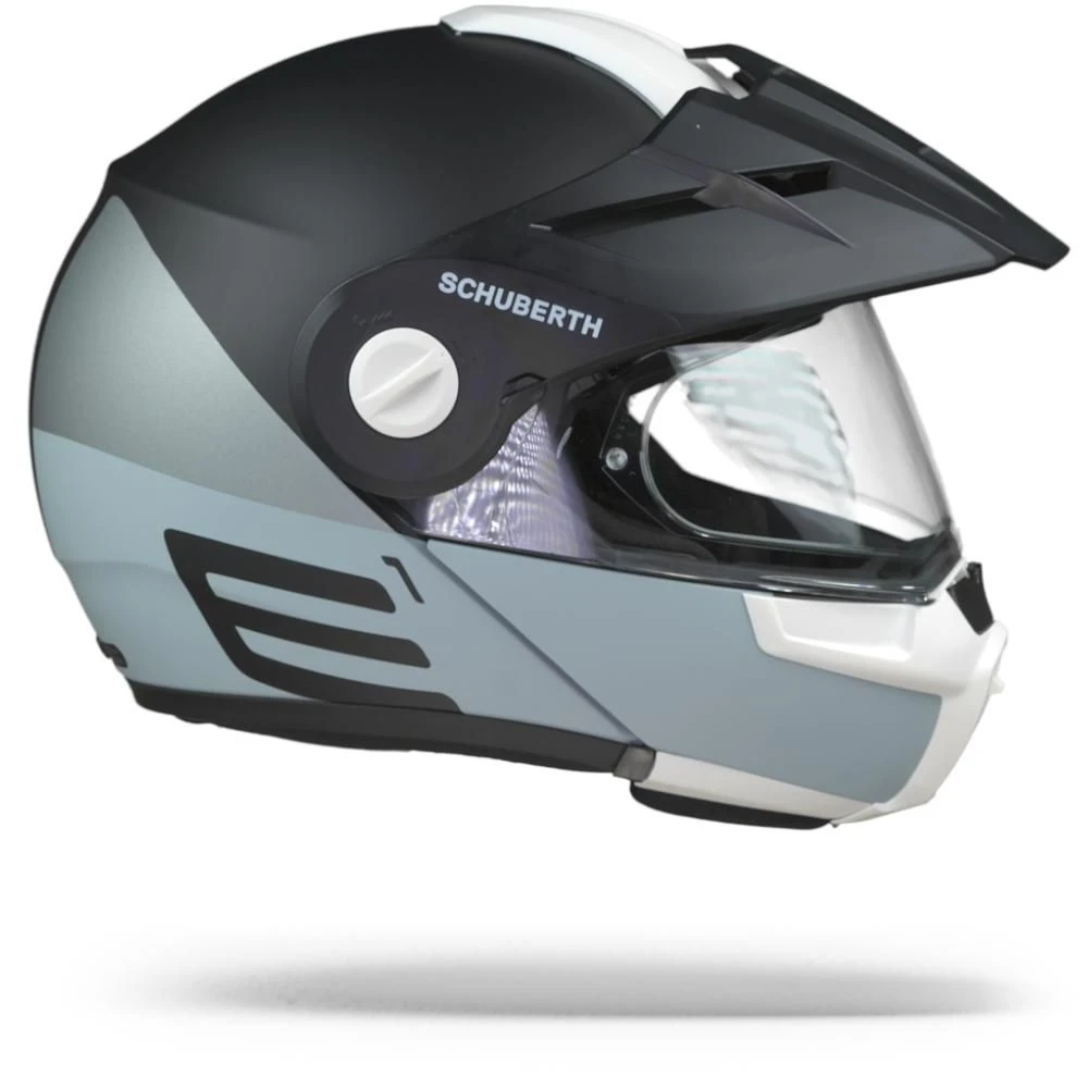 Schuberth E1 Cut Grijs Adventure Helm 3 Schuberth E1 Cut Grijs Adventure Helm - Afbeelding 3