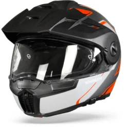 Schuberth E1 Endurance Oranje Adventure Helm -Motorfietsuitrusting Winkel schuuberth e1 endurance orange frontpage