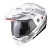 Scorpion ADX-2 Carrera Pearl Wit-Zilver Adventure Helm