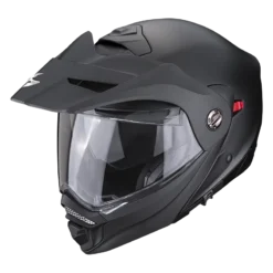 Scorpion ADX-2 Mat Pearl Zwart Adventure Helm