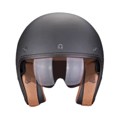 Scorpion Belfast Carbon Evo Mat Zwart Jethelm -Motorfietsuitrusting Winkel scorpion belfast carbon evo matt black 2