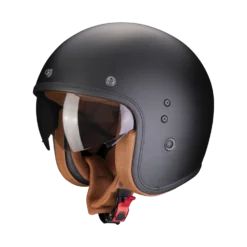 Scorpion Belfast Evo Luxe Matt Zwart Jethelm