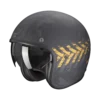 Scorpion Belfast Evo Nevada Mat Zwart-Goud Jethelm