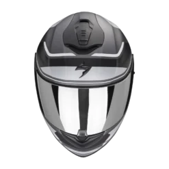 Scorpion Exo-1400 Evo Air Vittoria Mat Zilver-Wit Integraalhelm
