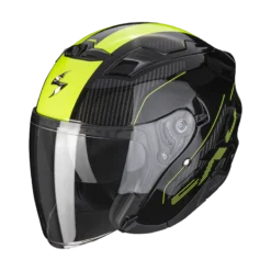 Scorpion EXO-230 Condor Zwart-Neon Geel Jethelm 5 Scorpion EXO-230 Condor Zwart-Neon Geel Jethelm -Motorfietsuitrusting Winkel scorpion exo 230 condor black neon yellow 1