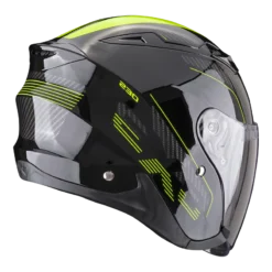 Scorpion EXO-230 Condor Zwart-Neon Geel Jethelm