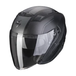 Scorpion EXO-230 Condor Mat Zwart-Silver Jethelm