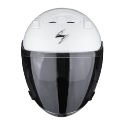 Scorpion EXO-230 Solid Wit Jethelm -Motorfietsuitrusting Winkel scorpion exo 230 solid white 1