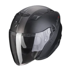 Scorpion EXO-230 Sr Mat Zwart-Silver-Rood Jethelm