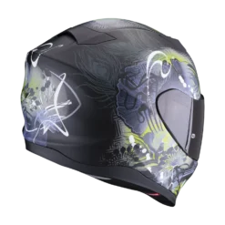 Scorpion Exo-520 Evo Air Melrose Mat Zwart-Geel Integraalhelm -Motorfietsuitrusting Winkel scorpion exo 520 evo air melrose matt black yellow 3