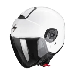 Scorpion Exo-City II Solid White Jet Helmet -Motorfietsuitrusting Winkel scorpion exo city ii solid white