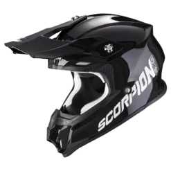 Scorpion VX-16 Evo Air Solid Zwart Crosshelm