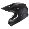 Scorpion VX-16 Evo Air Solid Mat Zwart Crosshelm