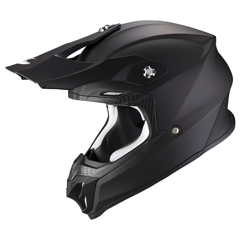 Scorpion VX-16 Evo Air Solid Mat Zwart Crosshelm 1 Scorpion VX-16 Evo Air Solid Mat Zwart Crosshelm