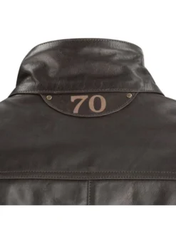 Segura Cesar Waterproof Bruin -Motorfietsuitrusting Winkel segura cesar brown waterproof leather motorcycle jacket 3