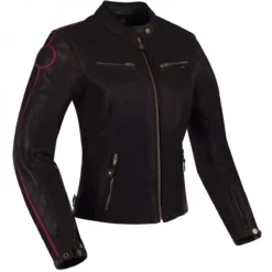 Segura Jacket Lady Devon Black Burgundy Red 8 Segura Jacket Lady Devon Black Burgundy Red -Motorfietsuitrusting Winkel segura jacket lady devon black burgundy red 1
