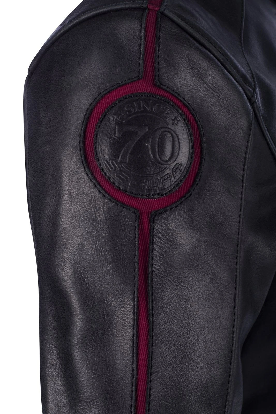 Segura Jacket Lady Devon Black Burgundy Red 2 Segura Jacket Lady Devon Black Burgundy Red - Afbeelding 2