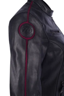 Segura Jacket Lady Devon Black Burgundy Red 10 Segura Jacket Lady Devon Black Burgundy Red -Motorfietsuitrusting Winkel segura jacket lady devon black burgundy red 4