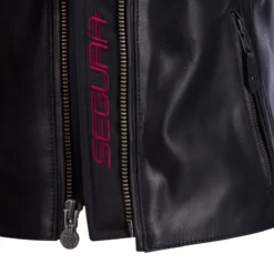 Segura Jacket Lady Devon Black Burgundy Red