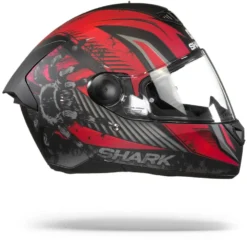 Shark D-Skwal 2 Atraxx Mat Zwart Rood Antraciet KRA Integraalhelm -Motorfietsuitrusting Winkel shark d skwal 2 atraxx mat black red anthracite kra.29